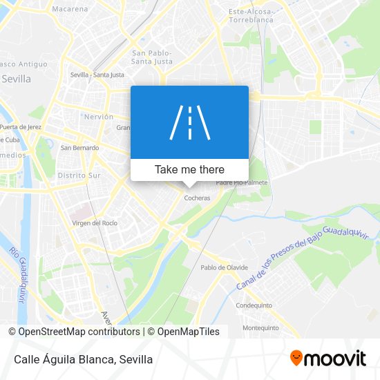 Calle Águila Blanca map