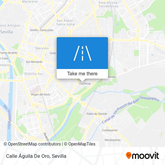 Calle Águila De Oro map