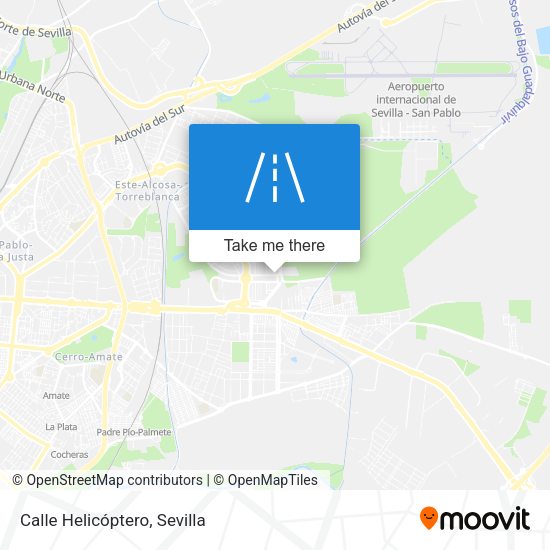 Calle Helicóptero map