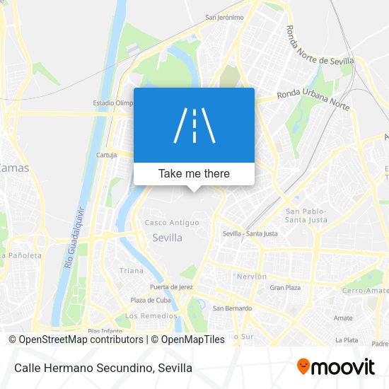 Calle Hermano Secundino map