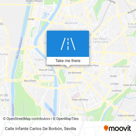 Calle Infante Carlos De Borbón map