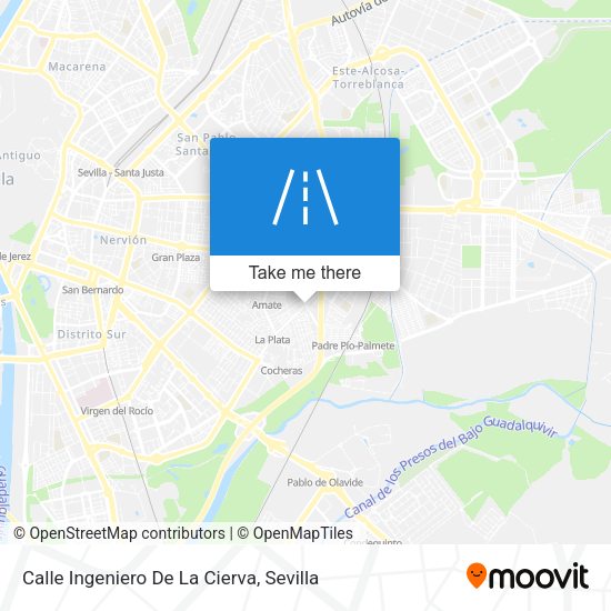 Calle Ingeniero De La Cierva map