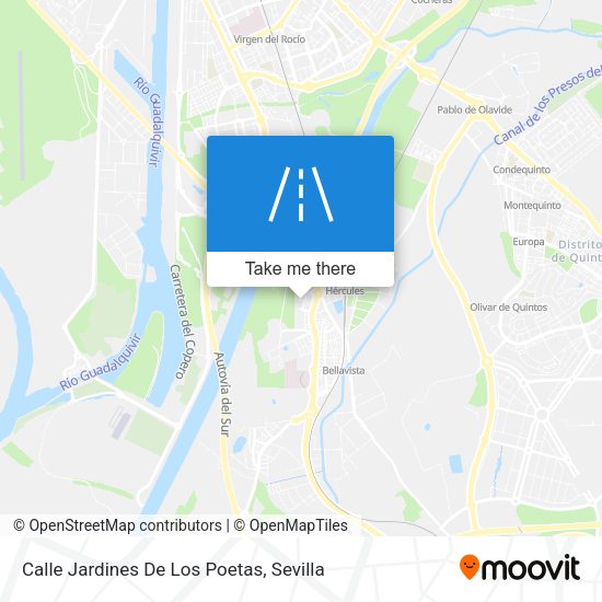 Calle Jardines De Los Poetas map