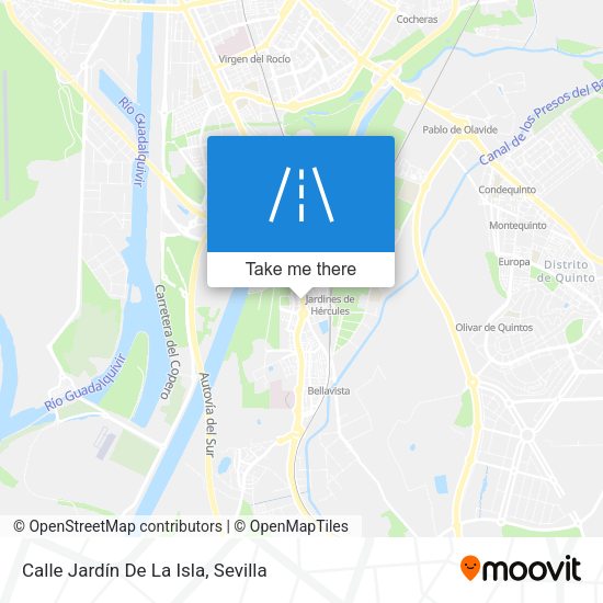Calle Jardín De La Isla map