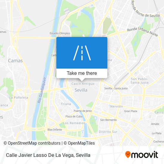 Calle Javier Lasso De La Vega map