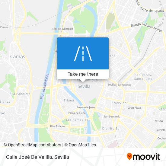 Calle José De Velilla map