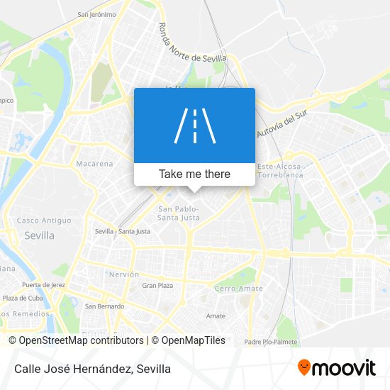 Calle José Hernández map