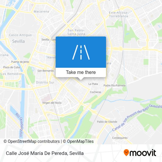 Calle José María De Pereda map