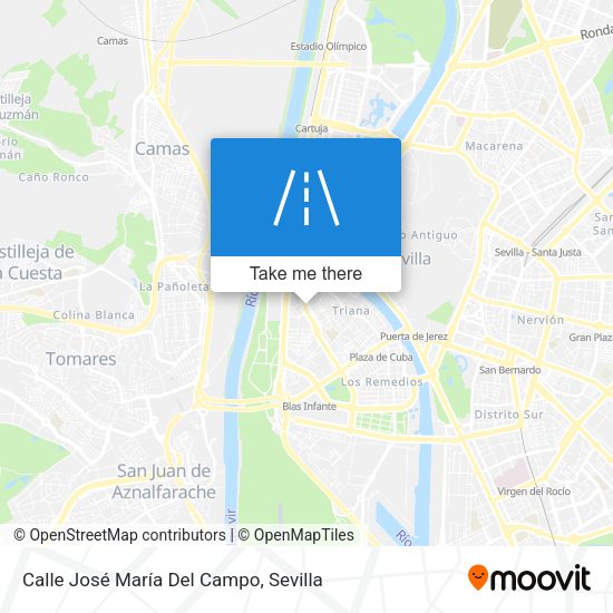 Calle José María Del Campo map