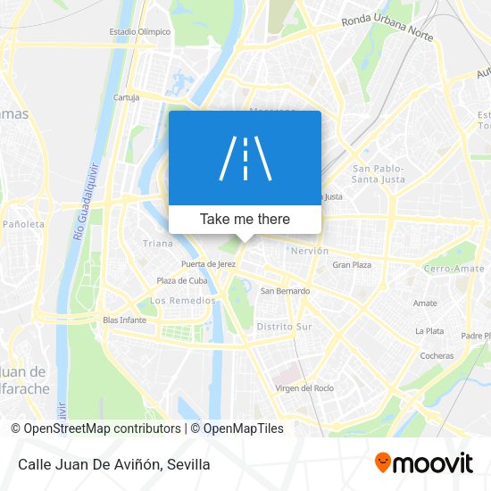 Calle Juan De Aviñón map