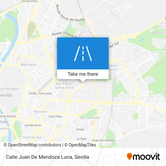 Calle Juan De Mendoza Luna map
