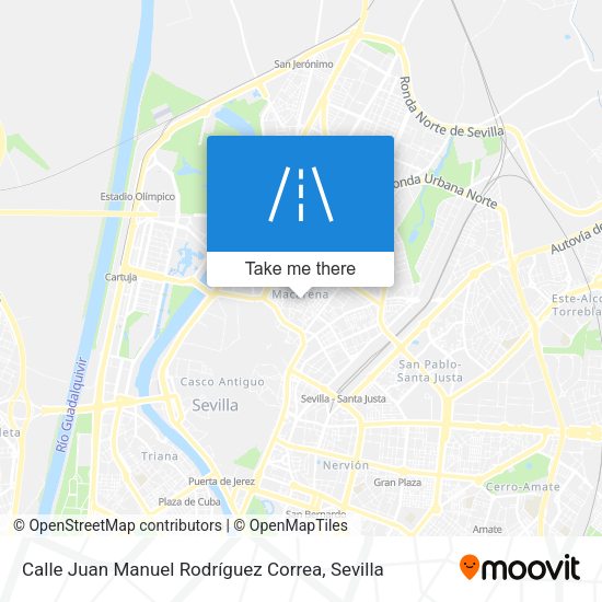 Calle Juan Manuel Rodríguez Correa map