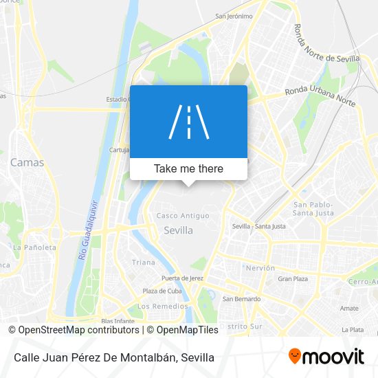 Calle Juan Pérez De Montalbán map