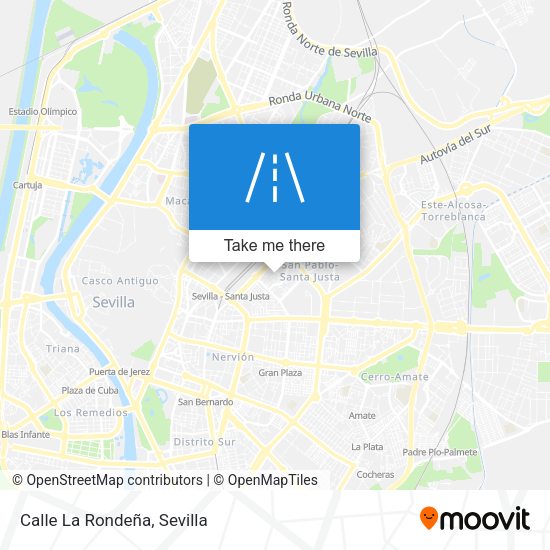 Calle La Rondeña map