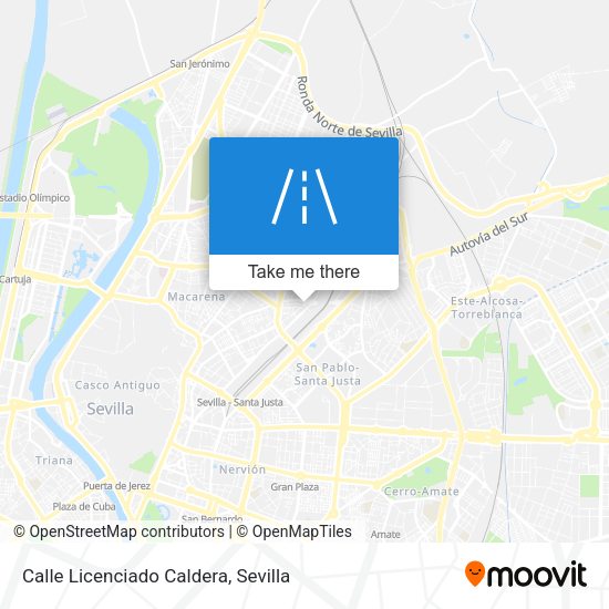 Calle Licenciado Caldera map