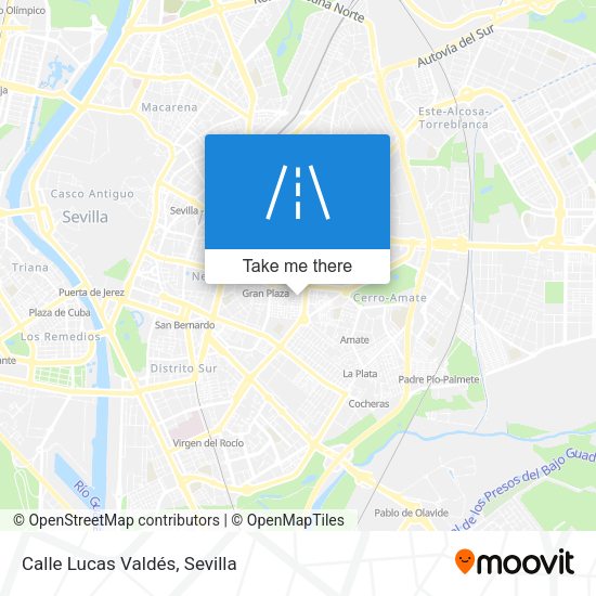 Calle Lucas Valdés map