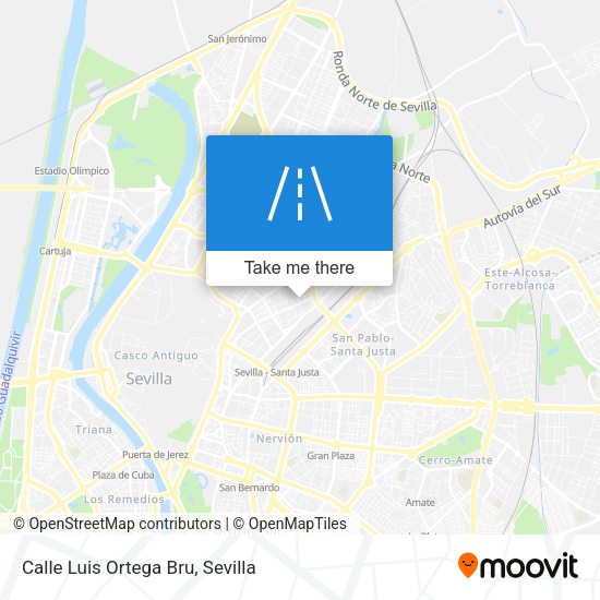 Calle Luis Ortega Bru map