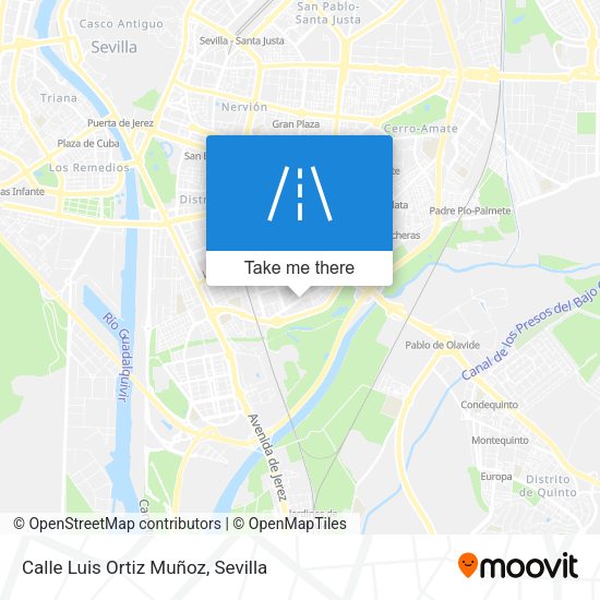 Calle Luis Ortiz Muñoz map