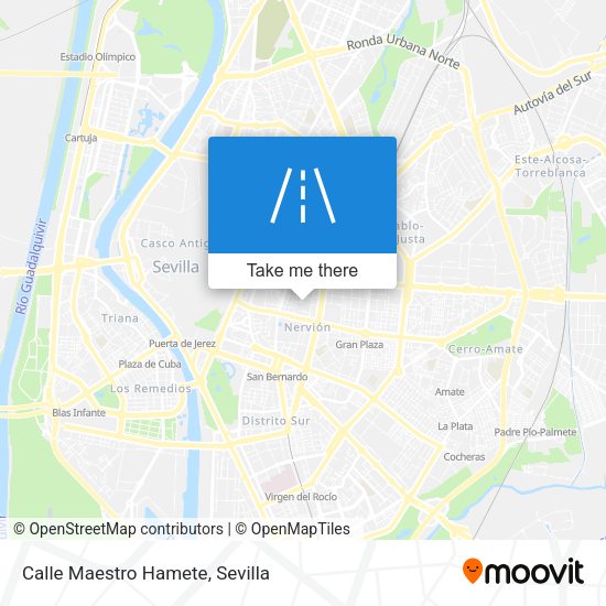 Calle Maestro Hamete map