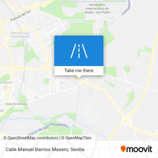 Calle Manuel Barrios Masero map