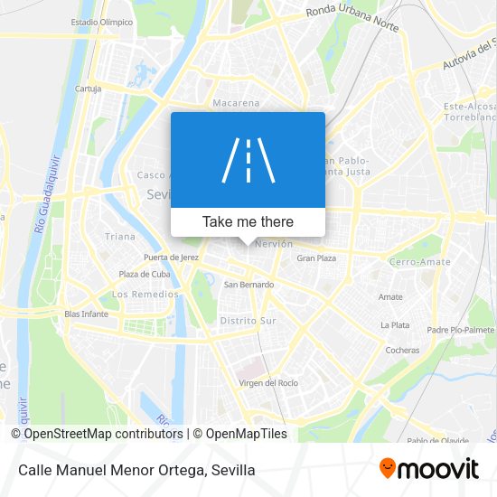 Calle Manuel Menor Ortega map