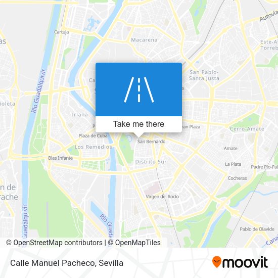 Calle Manuel Pacheco map