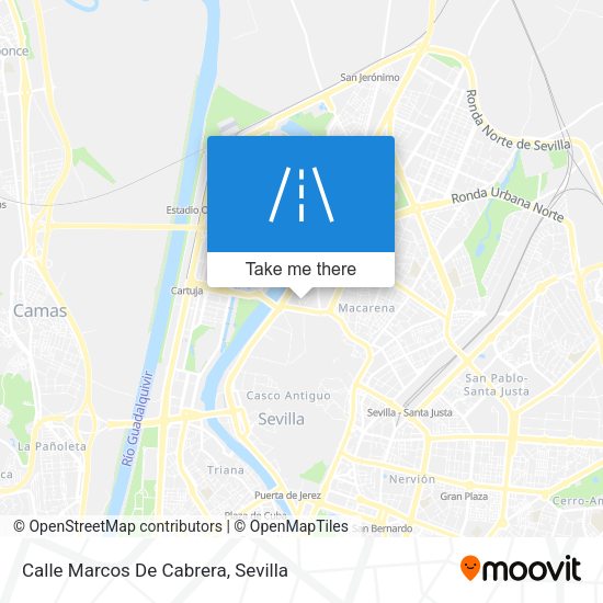 Calle Marcos De Cabrera map