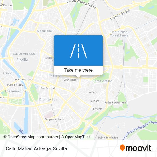 Calle Matías Arteaga map