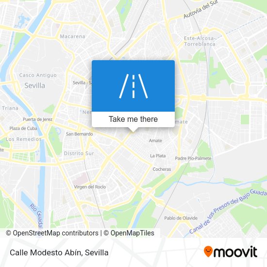 Calle Modesto Abín map