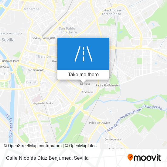 Calle Nicolás Díaz Benjumea map