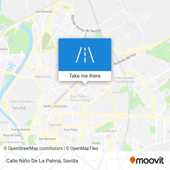 Calle Niño De La Palma map