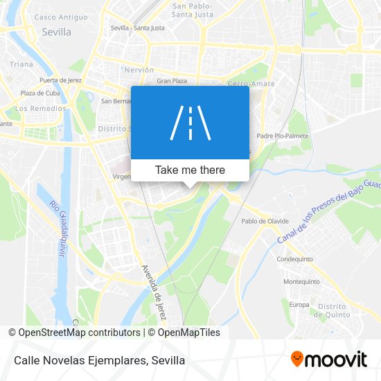 Calle Novelas Ejemplares map