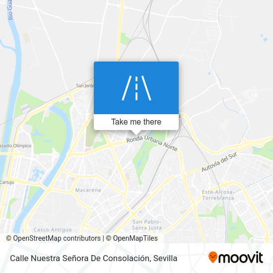 Calle Nuestra Señora De Consolación map