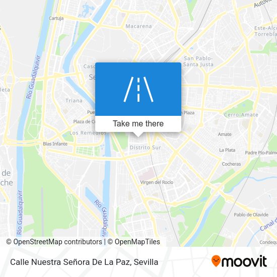 Calle Nuestra Señora De La Paz map