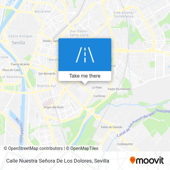 Calle Nuestra Señora De Los Dolores map