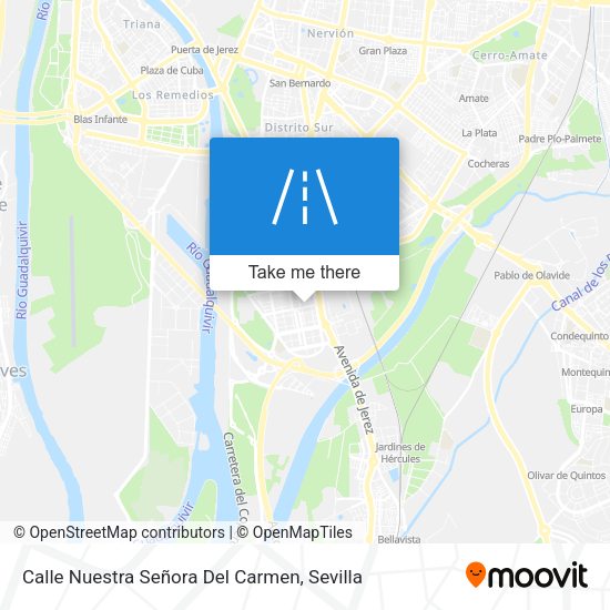 Calle Nuestra Señora Del Carmen map