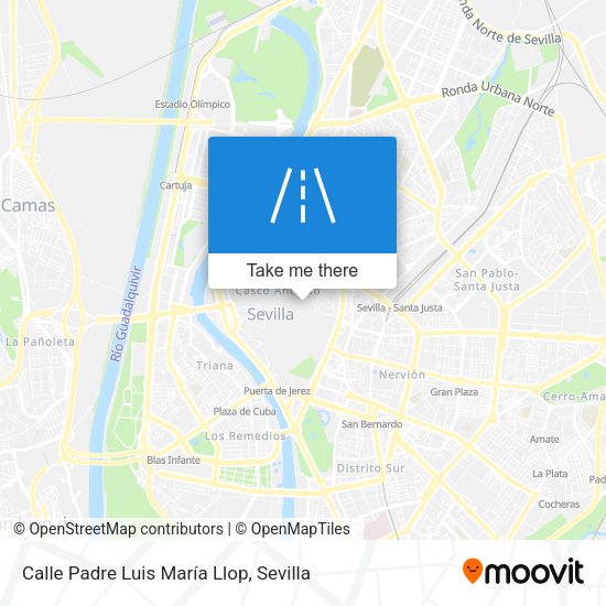Calle Padre Luis María Llop map