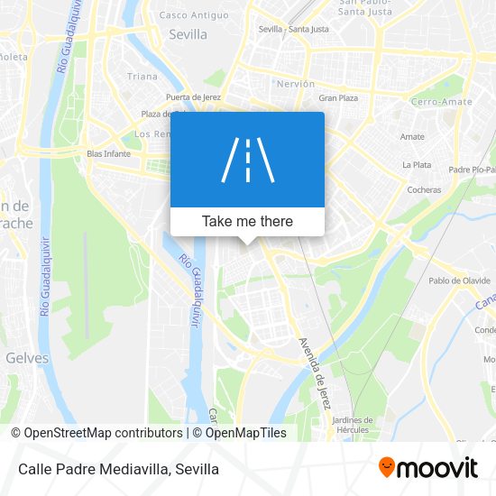 Calle Padre Mediavilla map