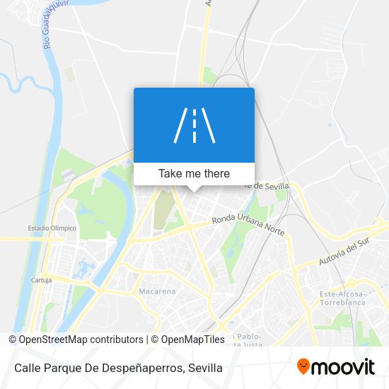 Calle Parque De Despeñaperros map