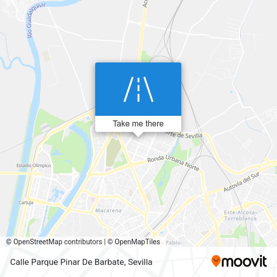 Calle Parque Pinar De Barbate map