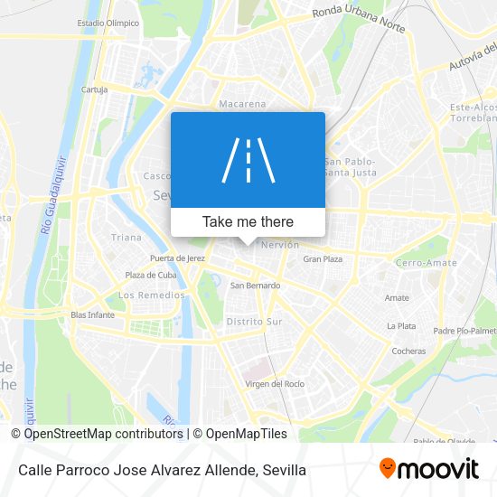 Calle Parroco Jose Alvarez Allende map
