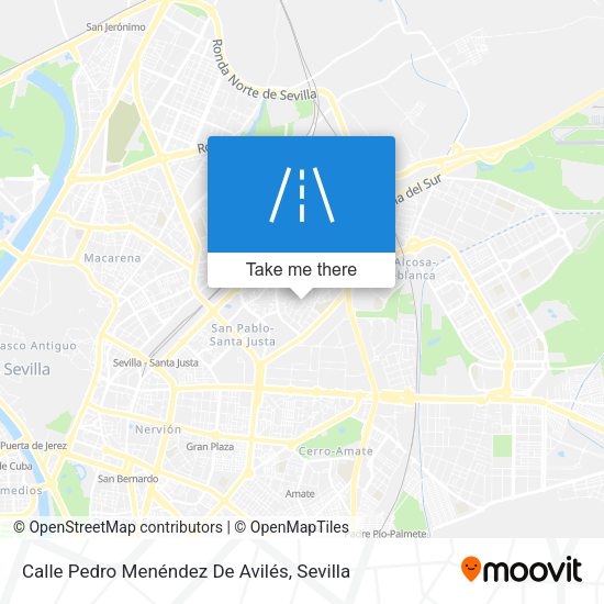 Calle Pedro Menéndez De Avilés map