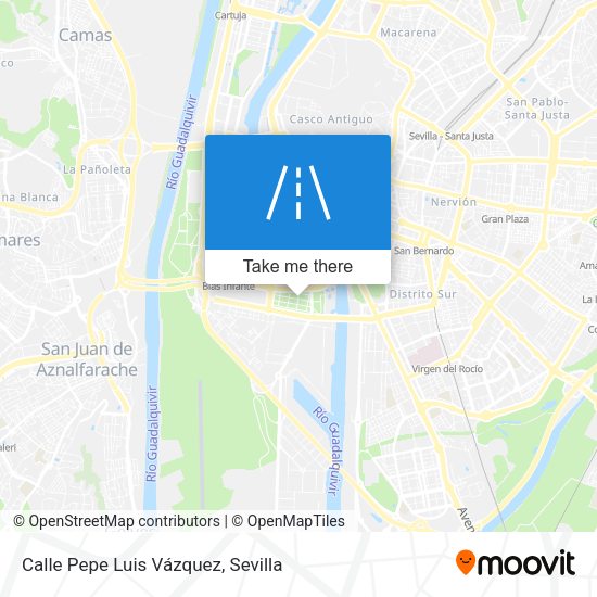 Calle Pepe Luis Vázquez map