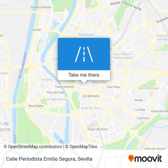 Calle Periodista Emilio Segura map
