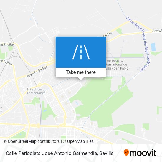 Calle Periodista José Antonio Garmendia map