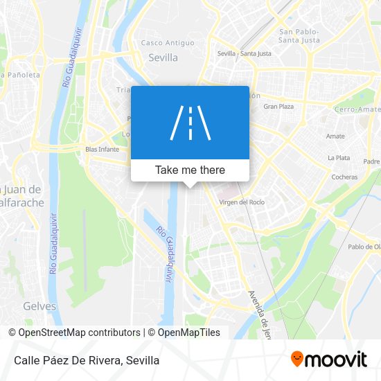 Calle Páez De Rivera map