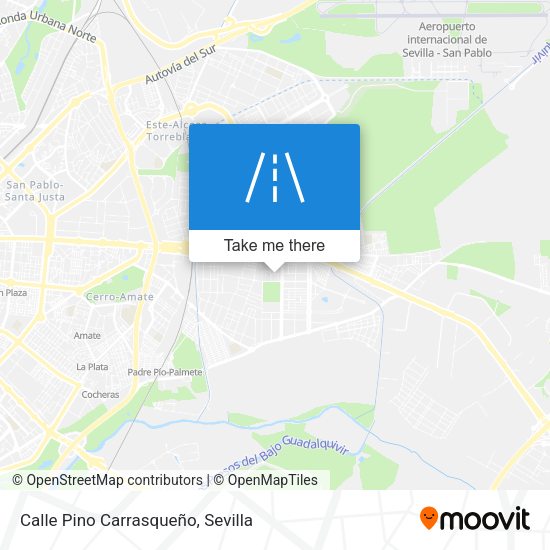 Calle Pino Carrasqueño map