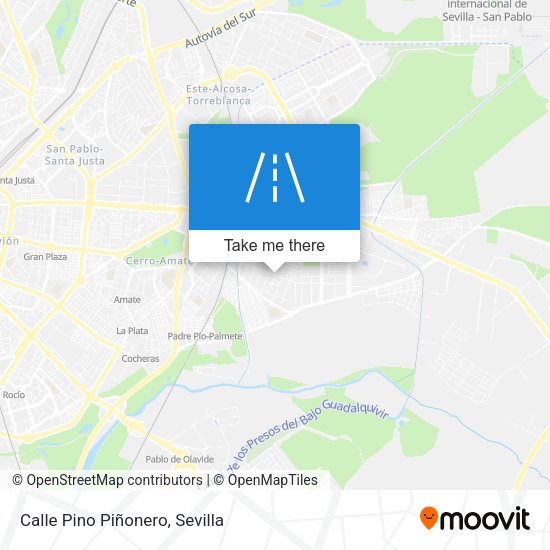 Calle Pino Piñonero map