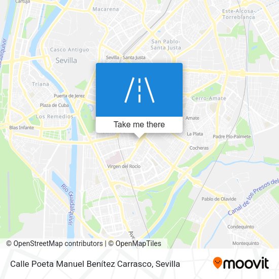 Calle Poeta Manuel Benítez Carrasco map