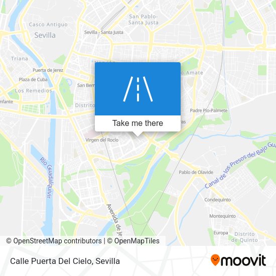 Calle Puerta Del Cielo map